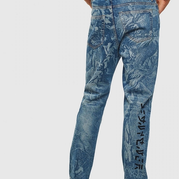  D-VIDER-SP4 CARROT FIT JEANS - Picture 2 of 6